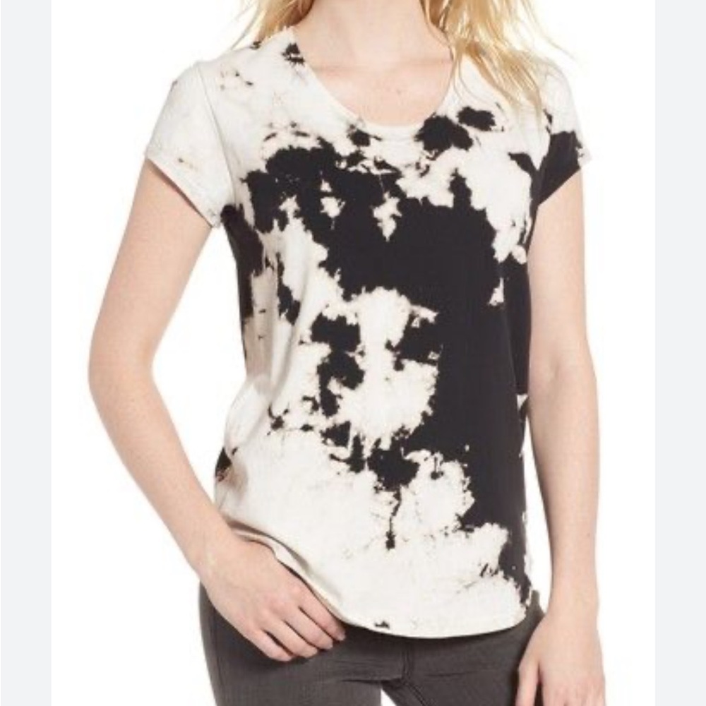 Zadig & Voltaire Seattle BleachTie Dye tee shirt Sz. XS